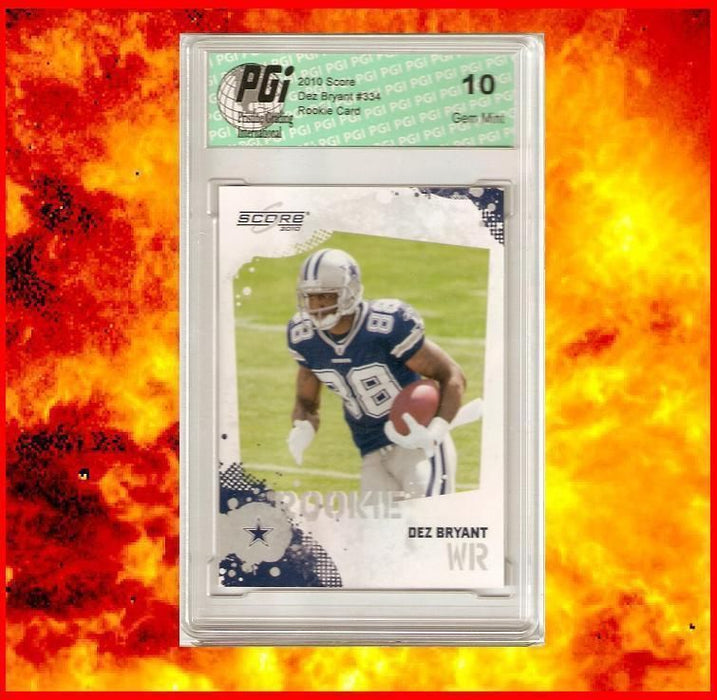 Dez Bryant 2010 Score Cowboys True Rookie Card PGI 10