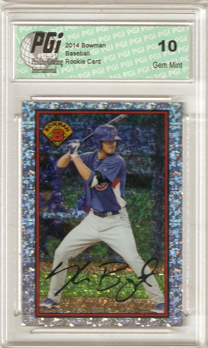 2014 Bowman Silver Diamond Rookie Card Refractor #89BIBKB Kris Bryant