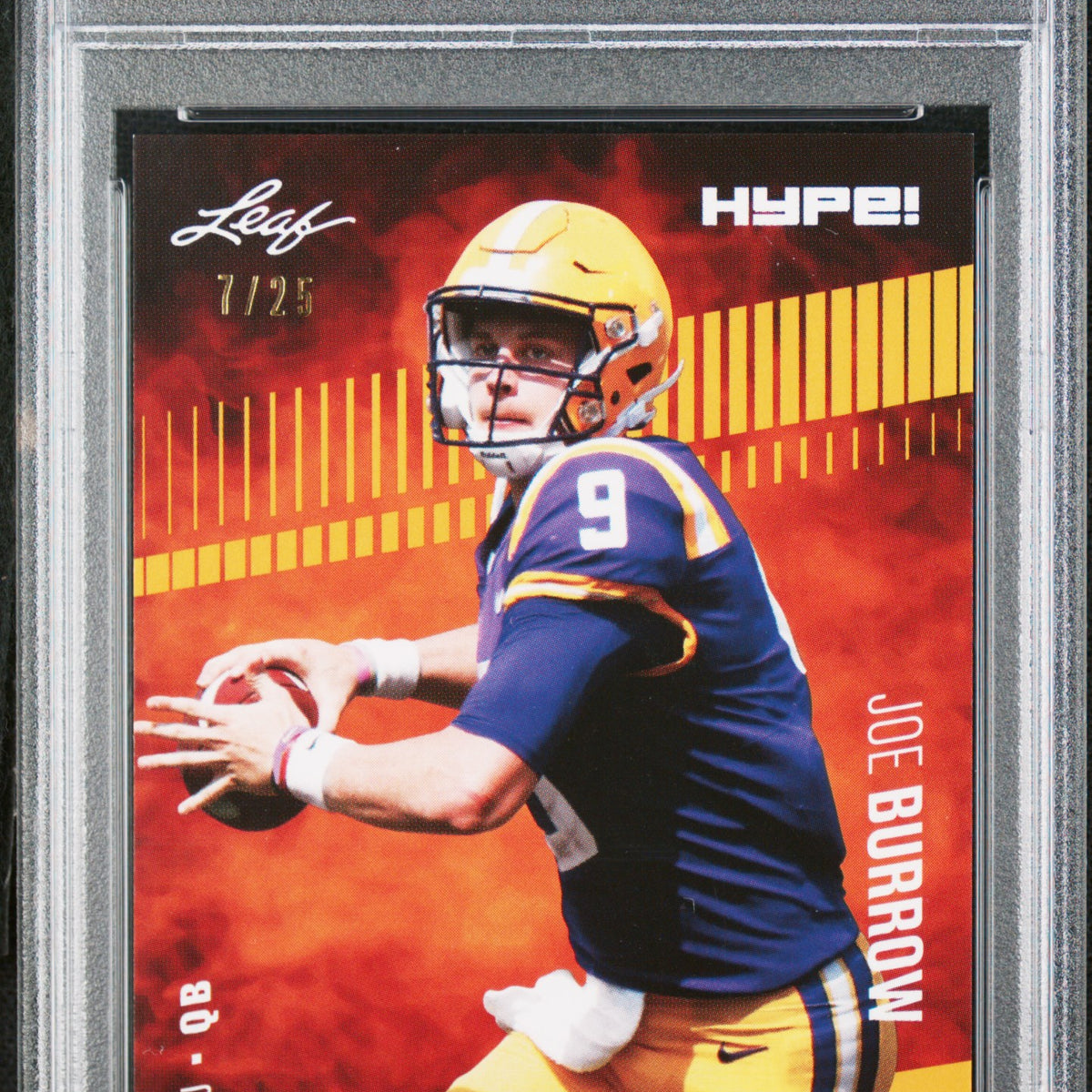 PSA 10 GEM-MT Joe Burrow 2020 Leaf Hype #30A Rookie Card Gold #14/25 —  Rookie Cards