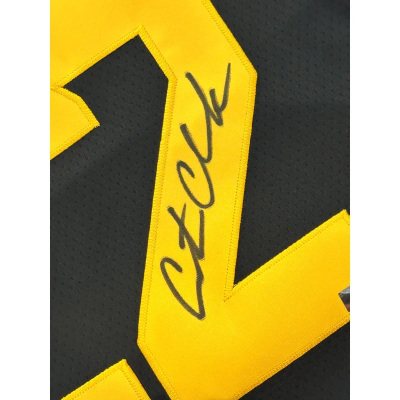 Caitlin Clark Autographed Iowa Hawkeyes 2024 Final Four Black Jersey Panini COA