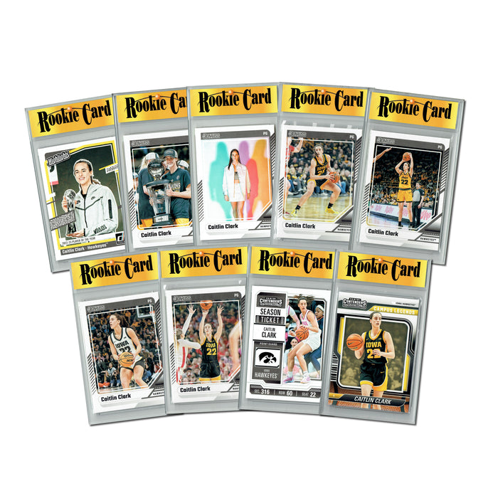 Caitlin Clark WNBA Superstar Mystery 3-Pack 3) Rookie Cards All Certified Mint+ All Random Iowa Hawkeyes