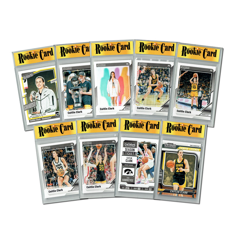 Caitlin Clark Mystery 3-Pack 3) Rookie Cards All Certified Mint+ Iowa Hawkeyes