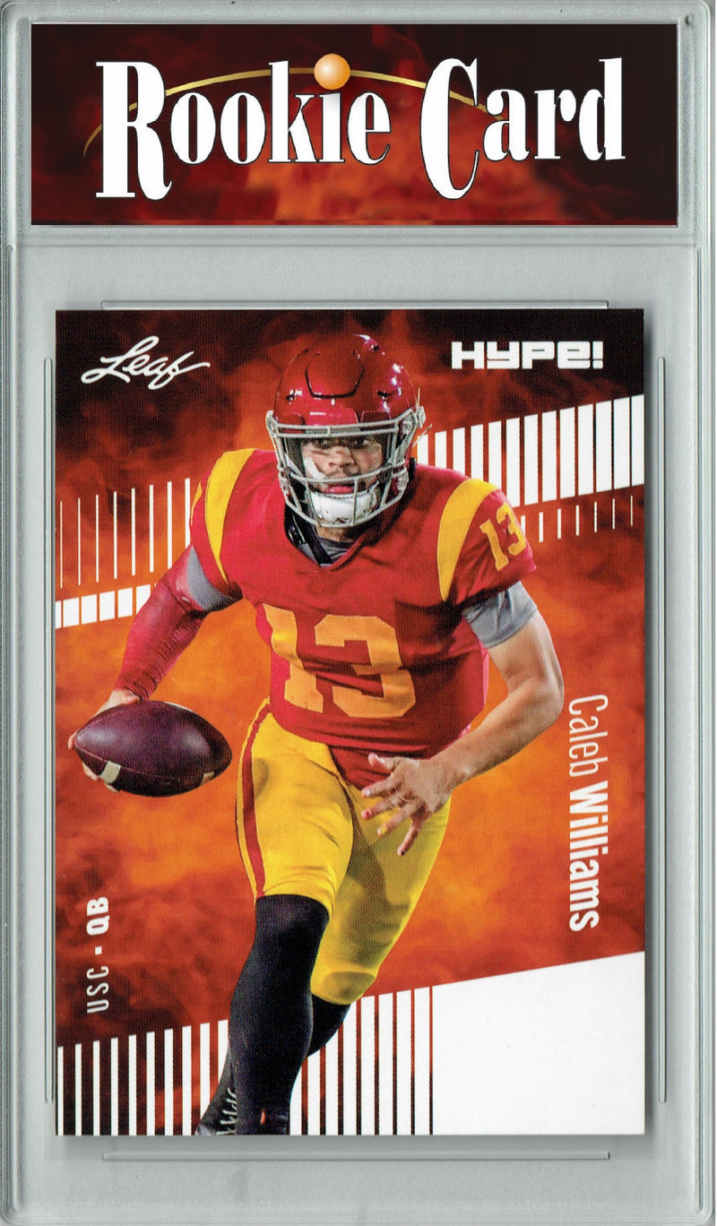 Top 2024 Draft Pick Quarterbacks Caleb Williams, Drake Maye, & J.J. McCarthy All Certified Mint+ Rookie Cards