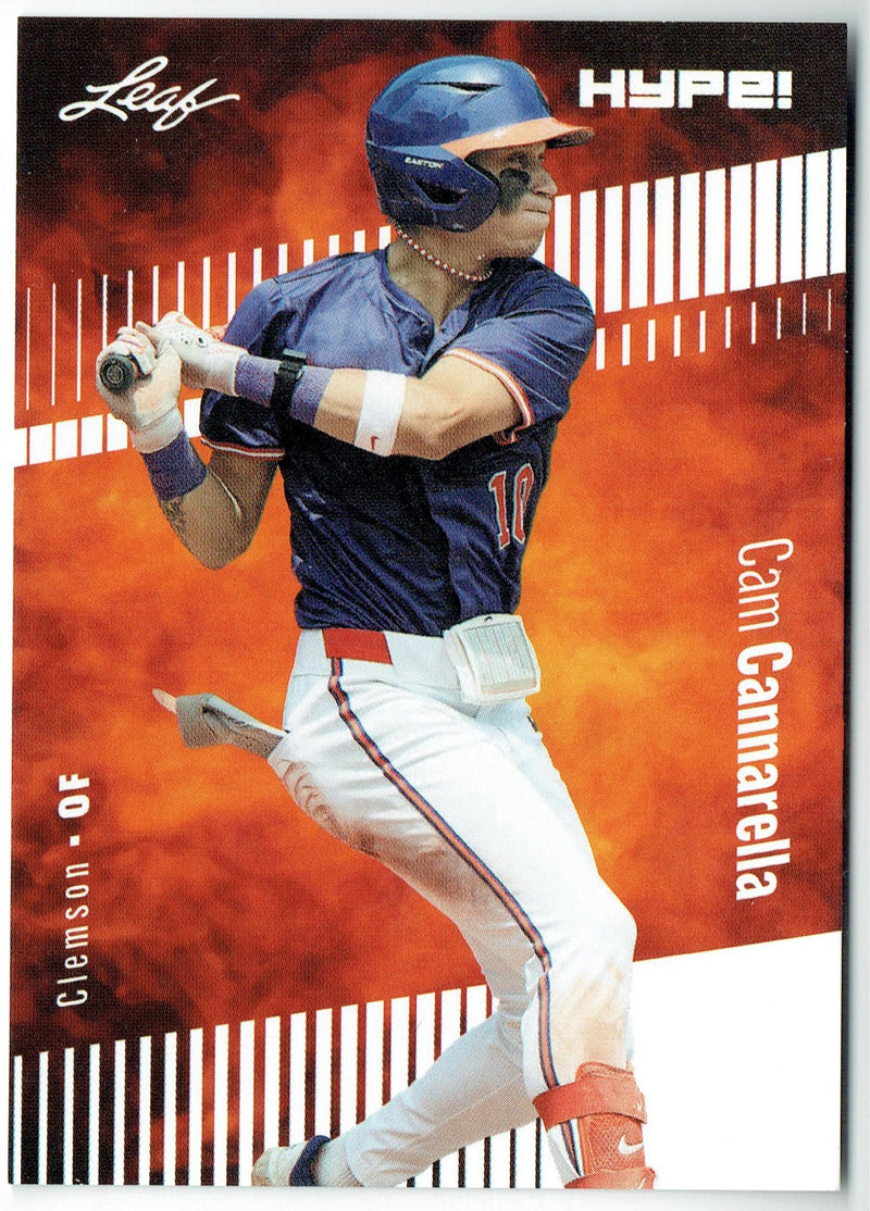 Mint Cam Cannarella 2024 Leaf HYPE! #LH-158 Only 5000 Made Rookie Card Clemson