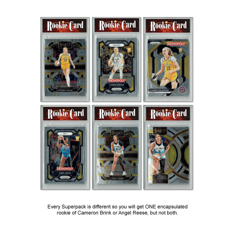 2024 WNBA Certified Mint Superpack II - Legends & Rookies - 9 Total Cards - Caitlin Clark, AÕJa Wilson, Angel Reese, Cameron Brink, Sabrina Ionescu & More