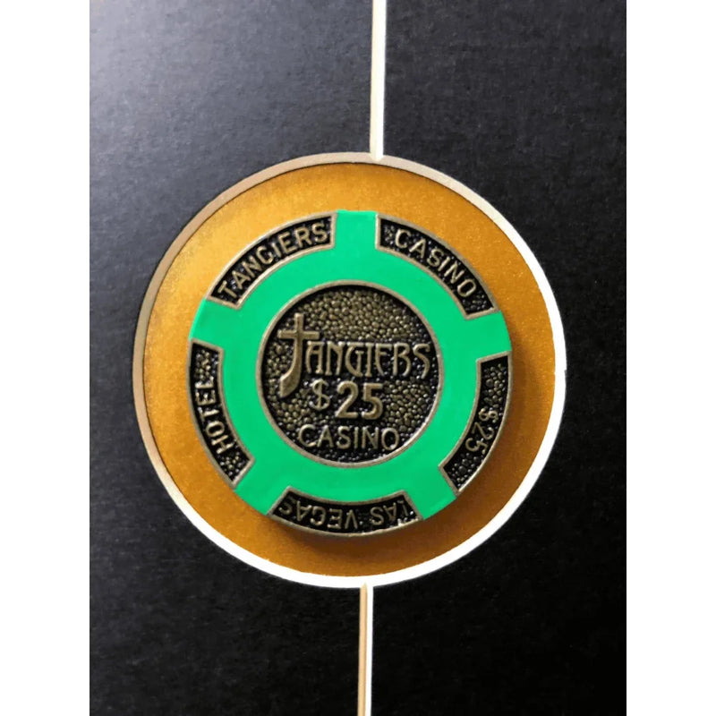 "Casino" Movie Collage W/ Tangiers Playing Cards & Poker Chip Framed Photo