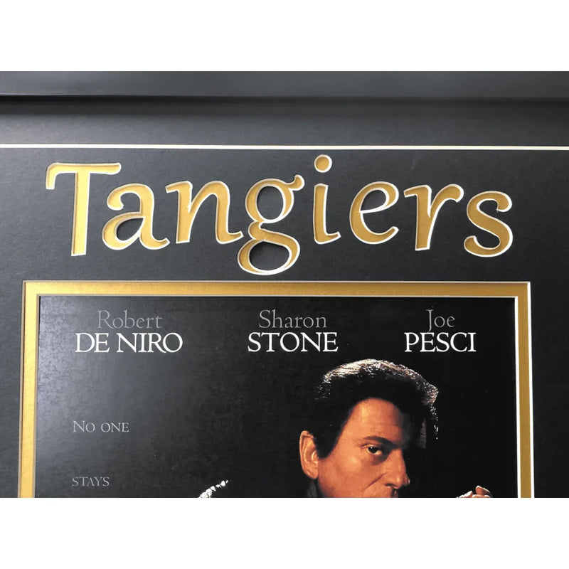 "Casino" Movie Collage W/ Tangiers Playing Cards & Poker Chip Framed Photo