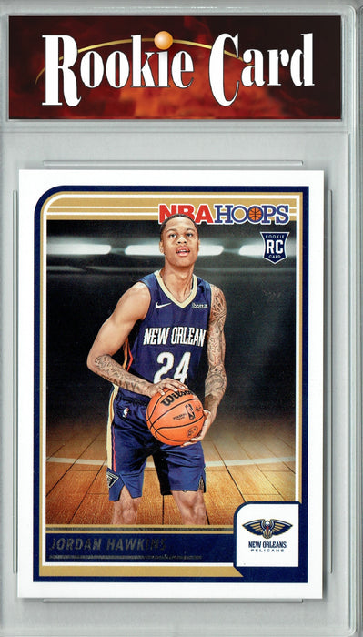 Certified Mint+ Jordan Hawkins 2023-24 NBA Hoops #269 Rookie Card New Orleans Pelicans