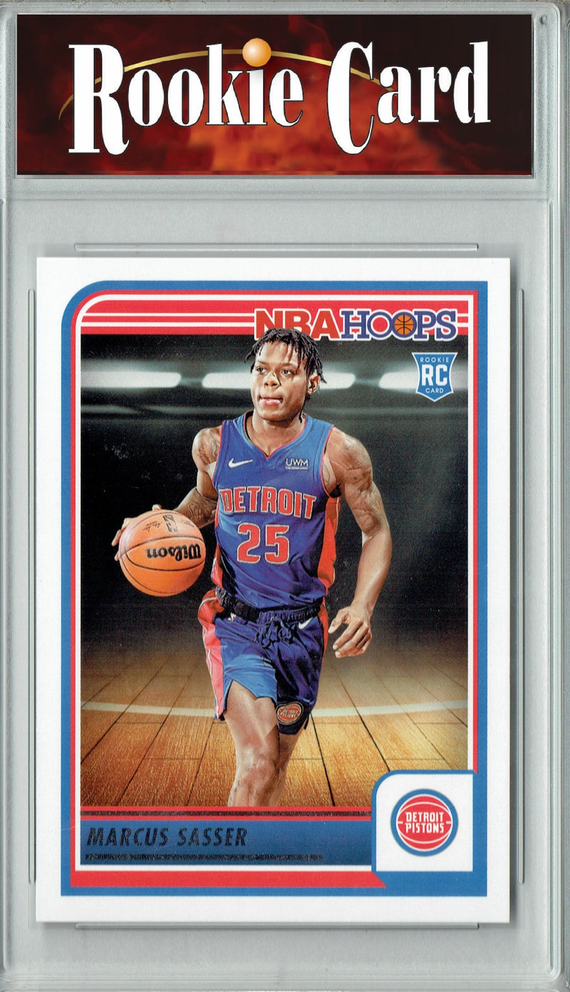 Certified Mint+ Marcus Sasser 2023 NBA Hoops #260 Rookie Card Detroit Pistons