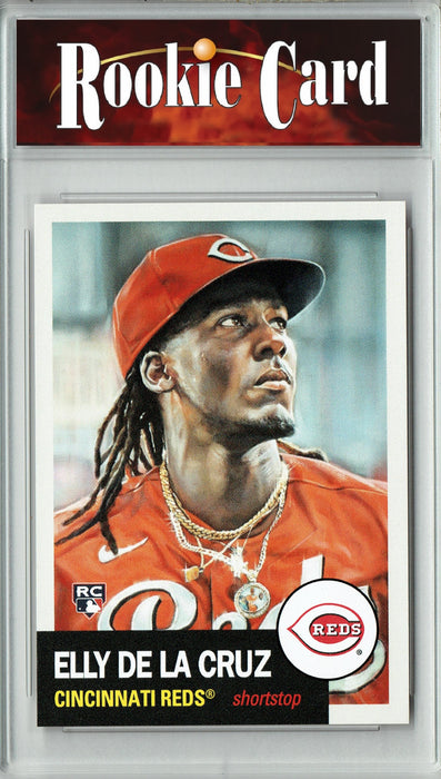 Certified Mint+ Elly De La Cruz 2024 Topps Living Set #706 Reds Rookie Card Cincinnati Reds