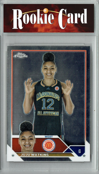 Certified Mint+ JuJu Watkins 2023 Topps Chrome #45 McDonalds All-Americans Rookie Card USC