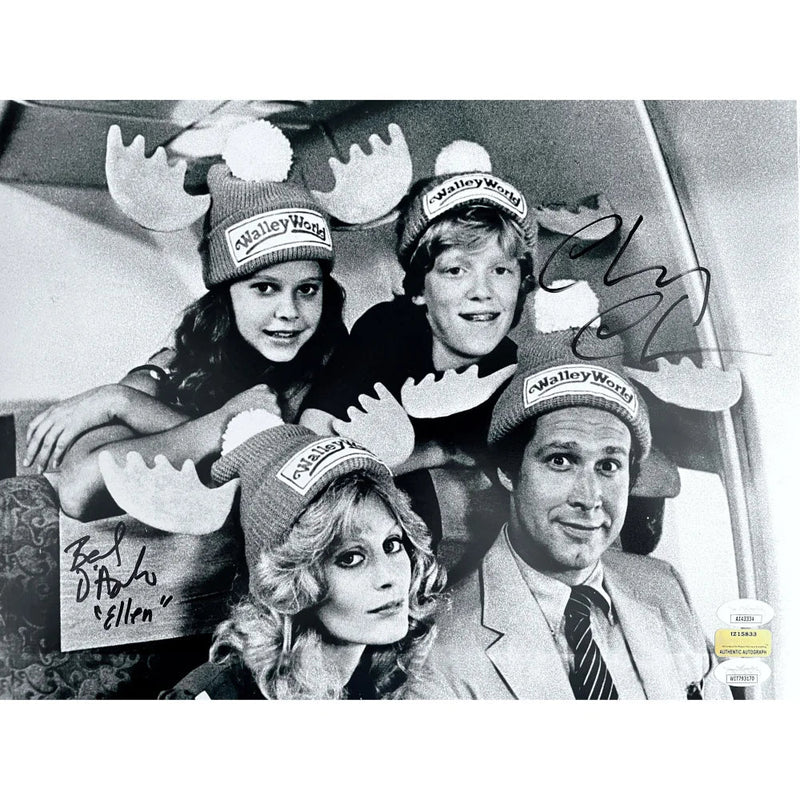 Chevy Chase / Beverly D'Angelo Autographed Vacation 11x14 Photo Walley World JSA Signed