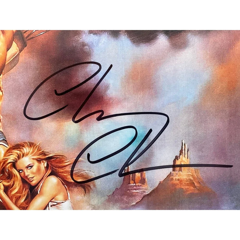 Chevy Chase & Beverly D'Angelo Dual Autographed 11x17 Vacation Movie Poster JSA