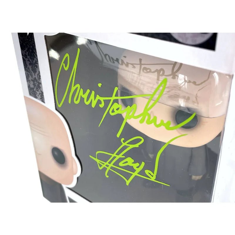 Christopher Lloyd Autographed Funko Pop Uncle Fester 813 Addams Family JSA COA
