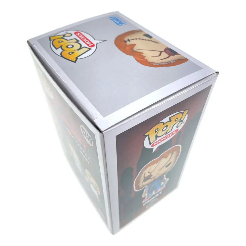 Chucky Funko Pop #1249 Signed X3 Ed Gale Alex Vincent Edan Gross JSA COA Autographed
