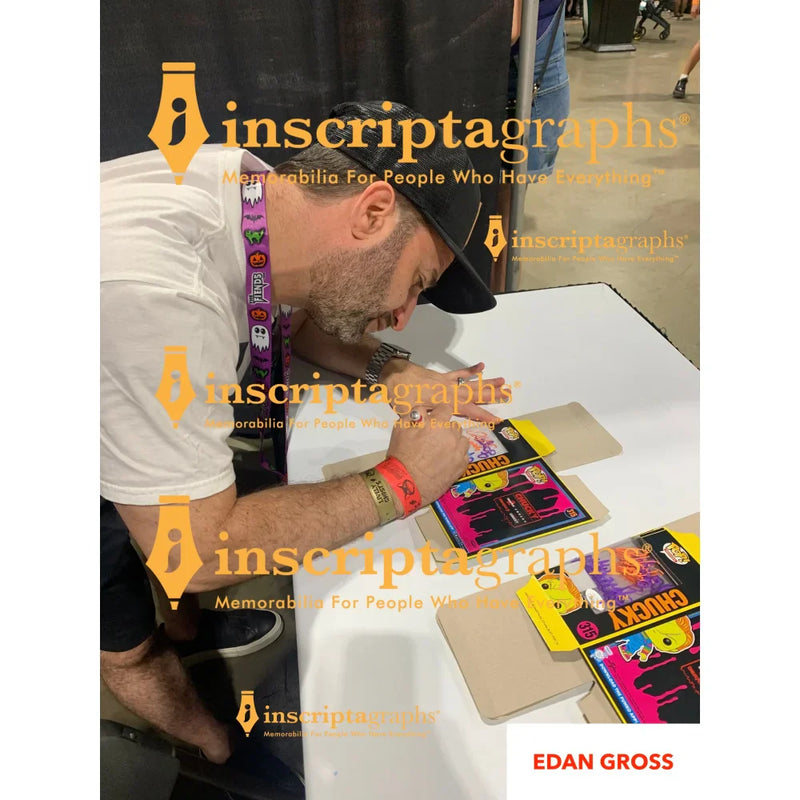 Chucky Funko Pop #56 Signed X3 Ed Gale Alex Vincent Edan Gross JSA COA Autographed Child's Play