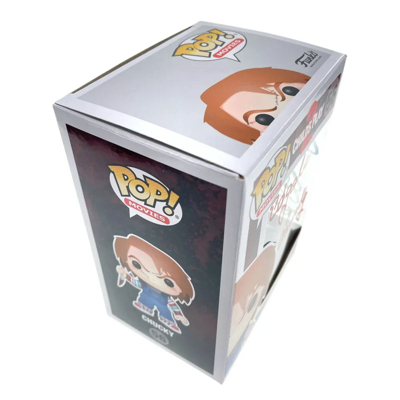Chucky Funko Pop #56 Signed X3 Ed Gale Alex Vincent Edan Gross JSA COA Autographed Child's Play