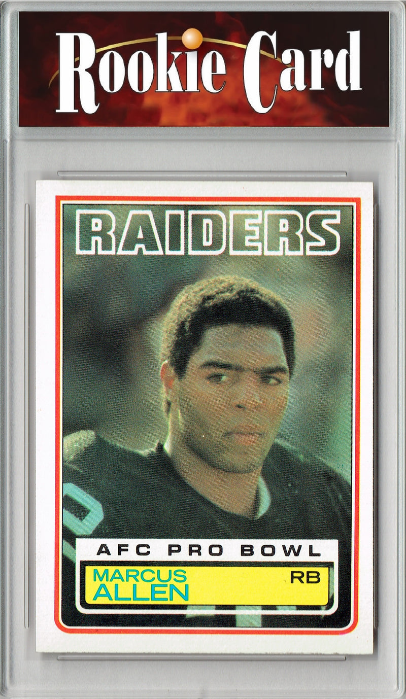 Certified Mint+ Marcus Allen 1983 Topps #294 Hall of Fame Rookie Card Las Vegas Raiders