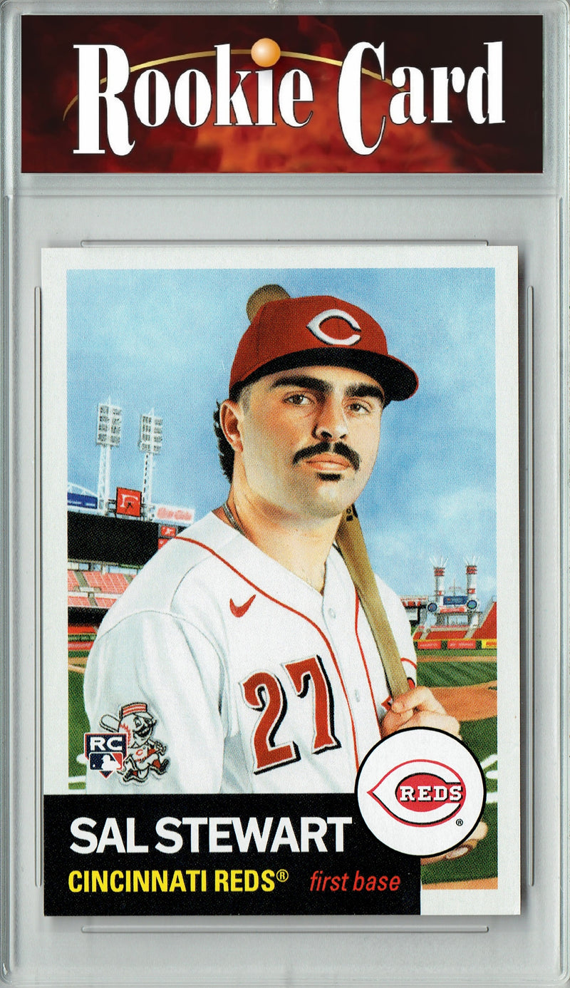 Sal Stewart Rookie Card Cincinnati Reds Baseball Trading Card 2026 Topps Living Set #922 Certified Mint+