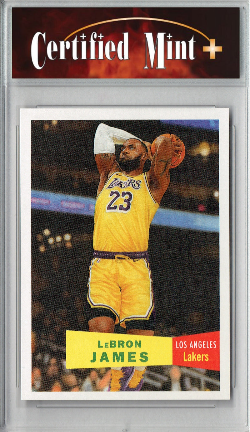 Certified Mint+ Lebron James 2025 Topps Living Set #1 1st Ever Rare Trading Card Los Angeles Lakers