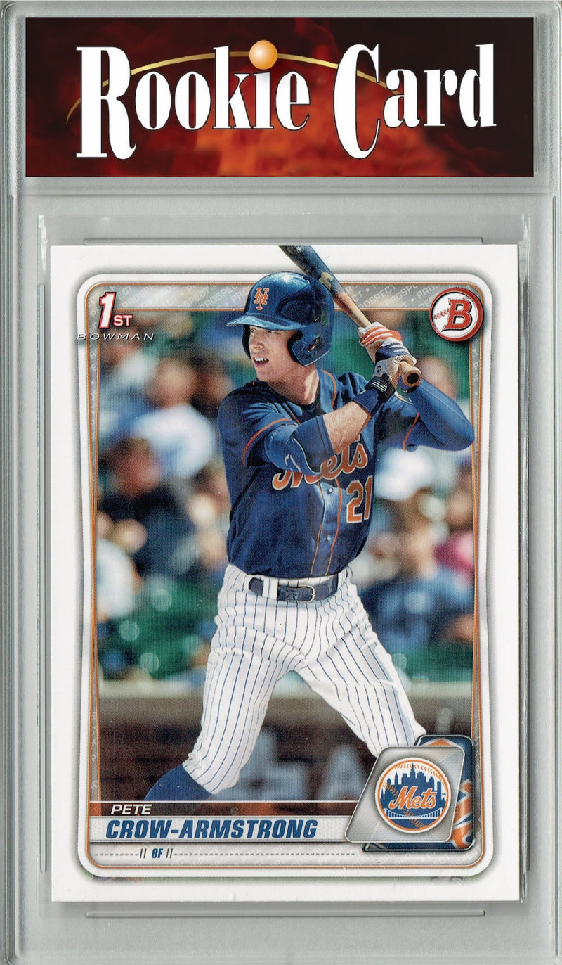 Pete Crow-Armstrong Certified Mint+  2020 Bowman #BD-72 Rookie Card