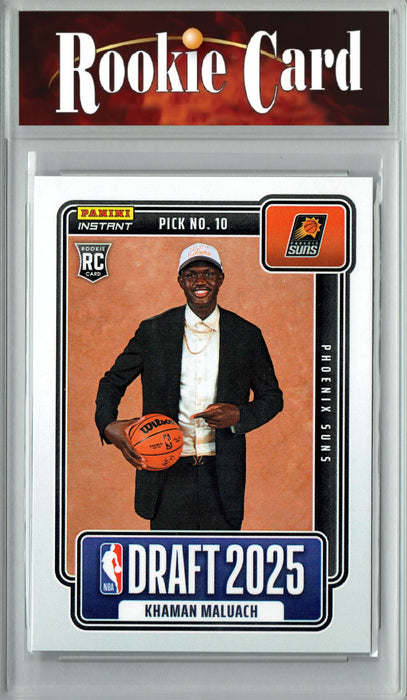 Certified Mint+ Khaman Maluach 2025 Panini Instant #NBADN-10 Draft 2032 Rookie Card Phoenix Suns