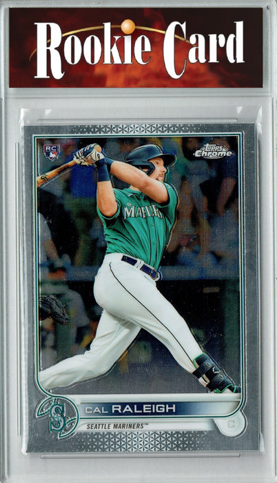 Certified Mint+ Cal Raleigh 2022 Topps Chrome #Ch149 Big Dumper Rookie Card Seattle Mariners