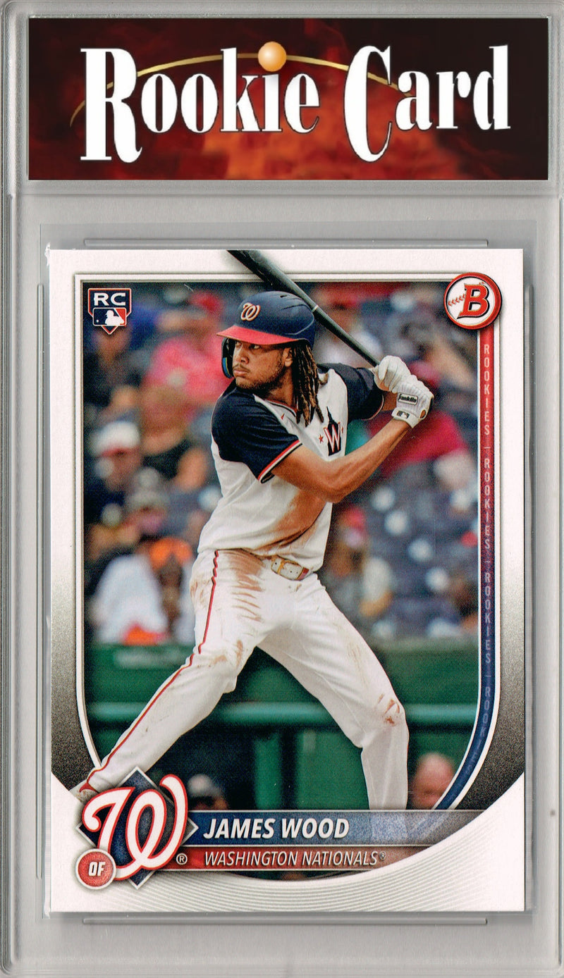 Certified Mint+ James Wood 2025 Bowman #B29 Rookie Card Nationals Star