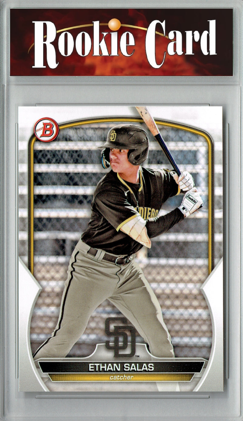 Ethan Salas Rookie Card 2023 Bowman #BD-152 San Diego Padres MLB Certified Mint+ Trading Card