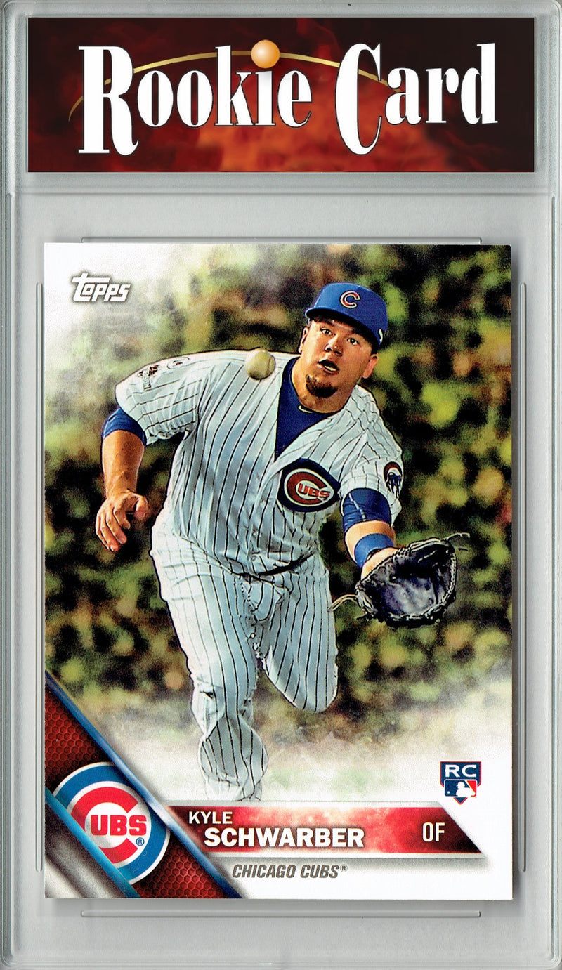 Kyle Schwarber Rookie Card 2016 Topps #6 New Era Lids Certified Mint+ Philadelphia Phillies Baseball Trading Card