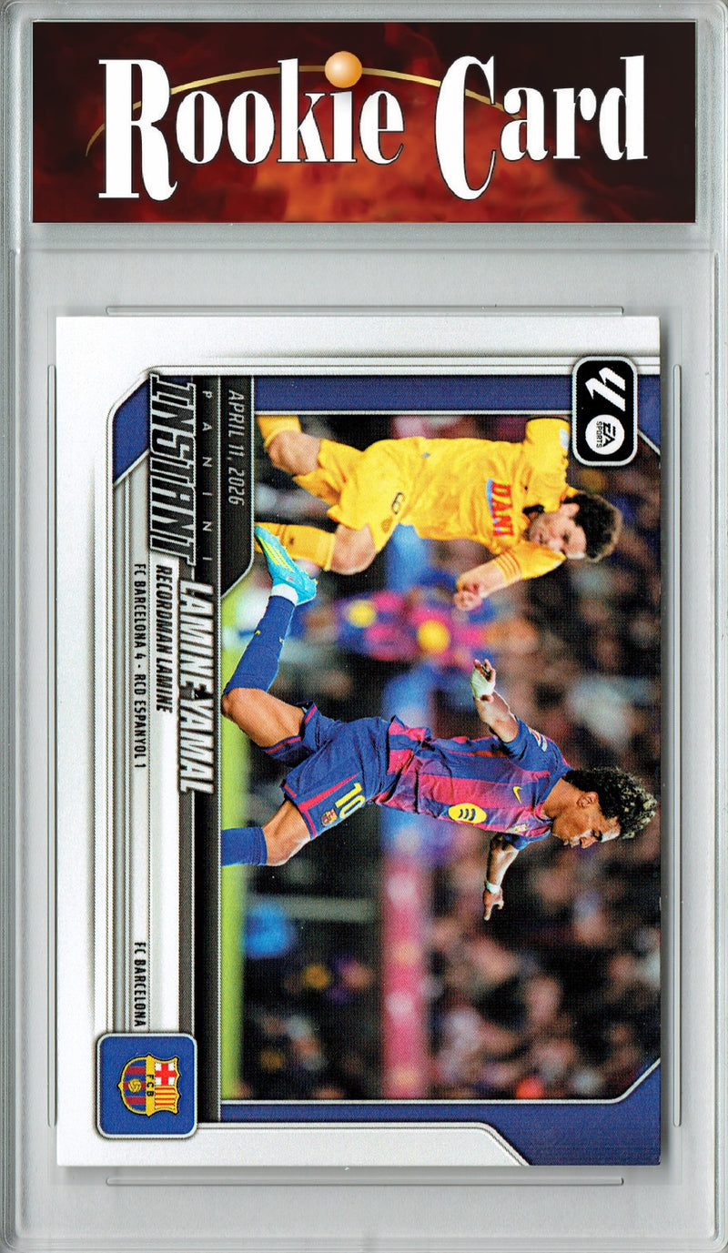 Lamine Yamal Trading Card 2026 La Liga Instant #1 Only 3110 Made Certified Mint+ Barcelona FC Soccer