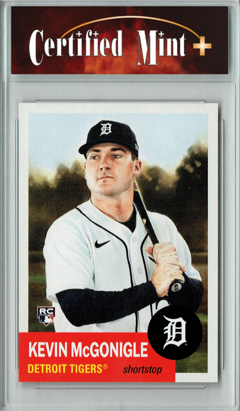 Kevin McGonigle Rookie Card 2026 Topps Living Set #933 0, Certified Mint+ Condition, Detroit Tigers Baseball
