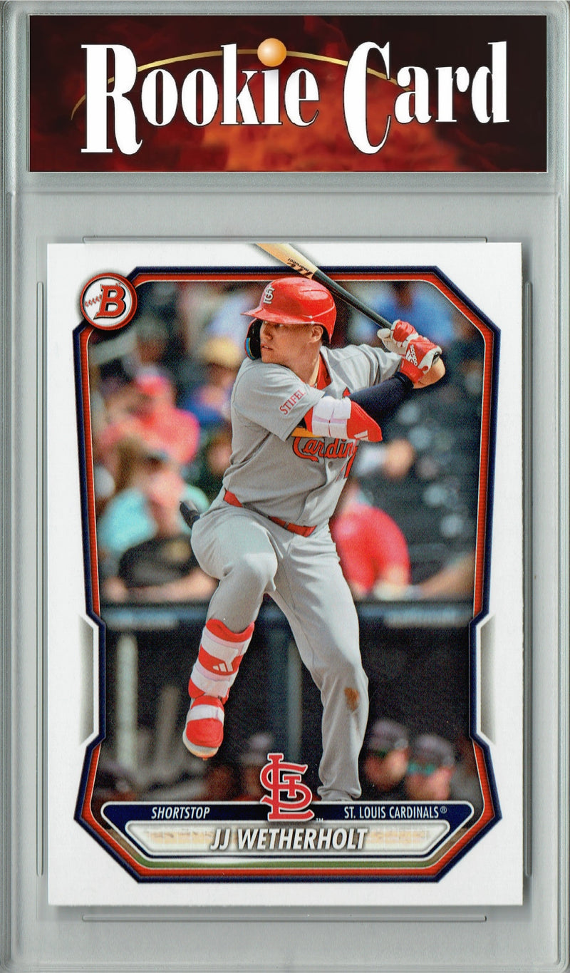 J.J. Wetherholt Rookie Card 2026 Bowman #BP-115 0, Certified Mint+ Condition, St. Louis Cardinals Baseball