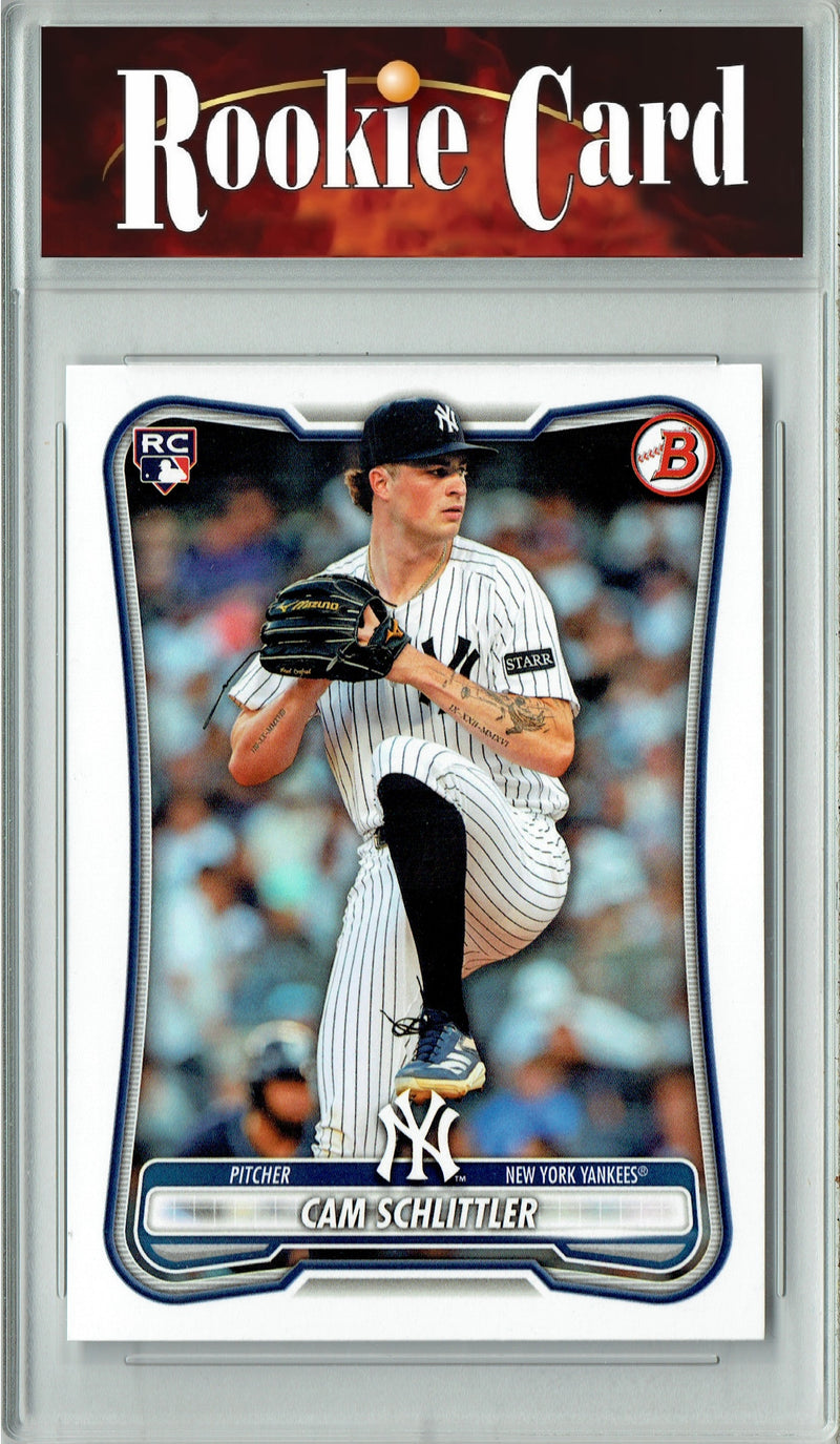 Cam Schlittler Rookie Card New York Yankees Baseball Trading Card 2026 Bowman #53 Certified Mint+