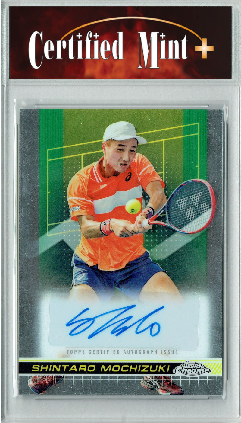 Certified Mint+ Shintaro Mochizuki 2025 Topps Chrome #TCA-SMI Auto Rare Trading Card Japan
