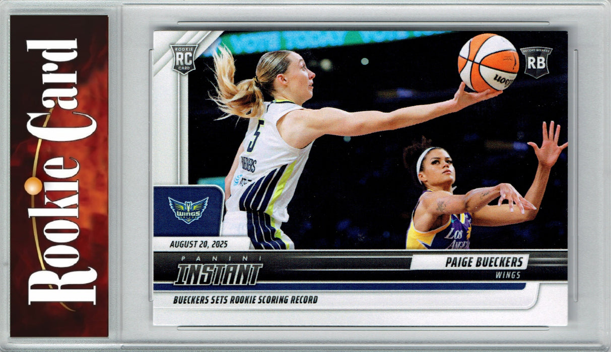 Certified Mint+ PaIge Bueckers 2025 Panini Instant #239 Only 2566 Made Rookie Card Dallas Wings