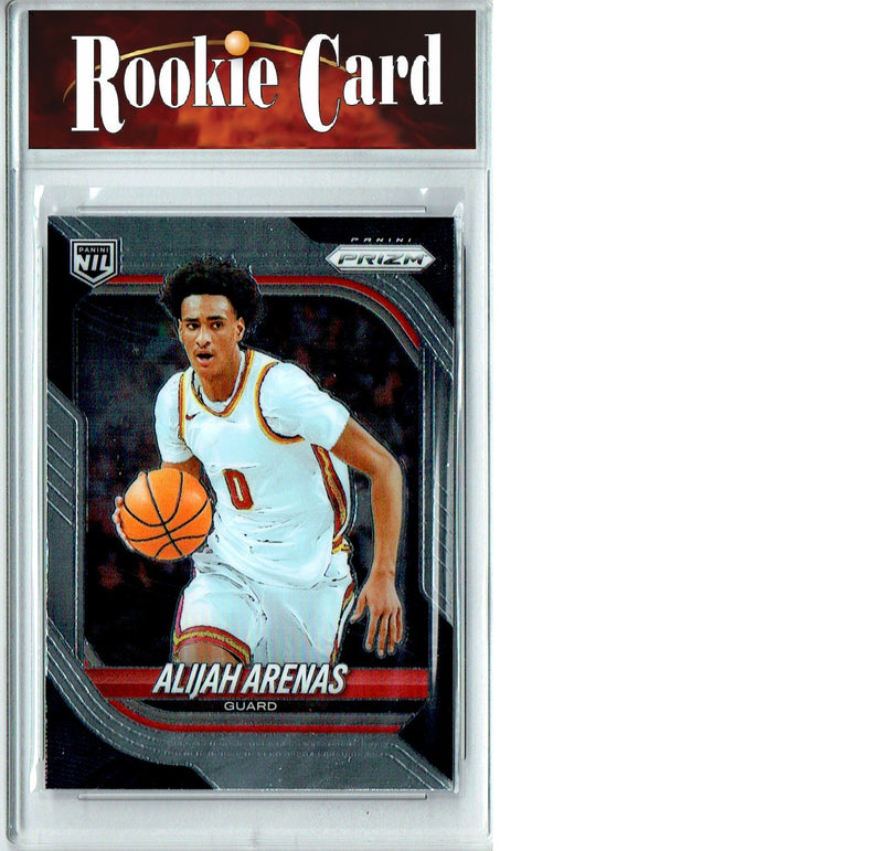 Alijah Arenas Rookie Card 2025 Prizm #100 NIL, Certified Mint+ Condition, SoCal 0