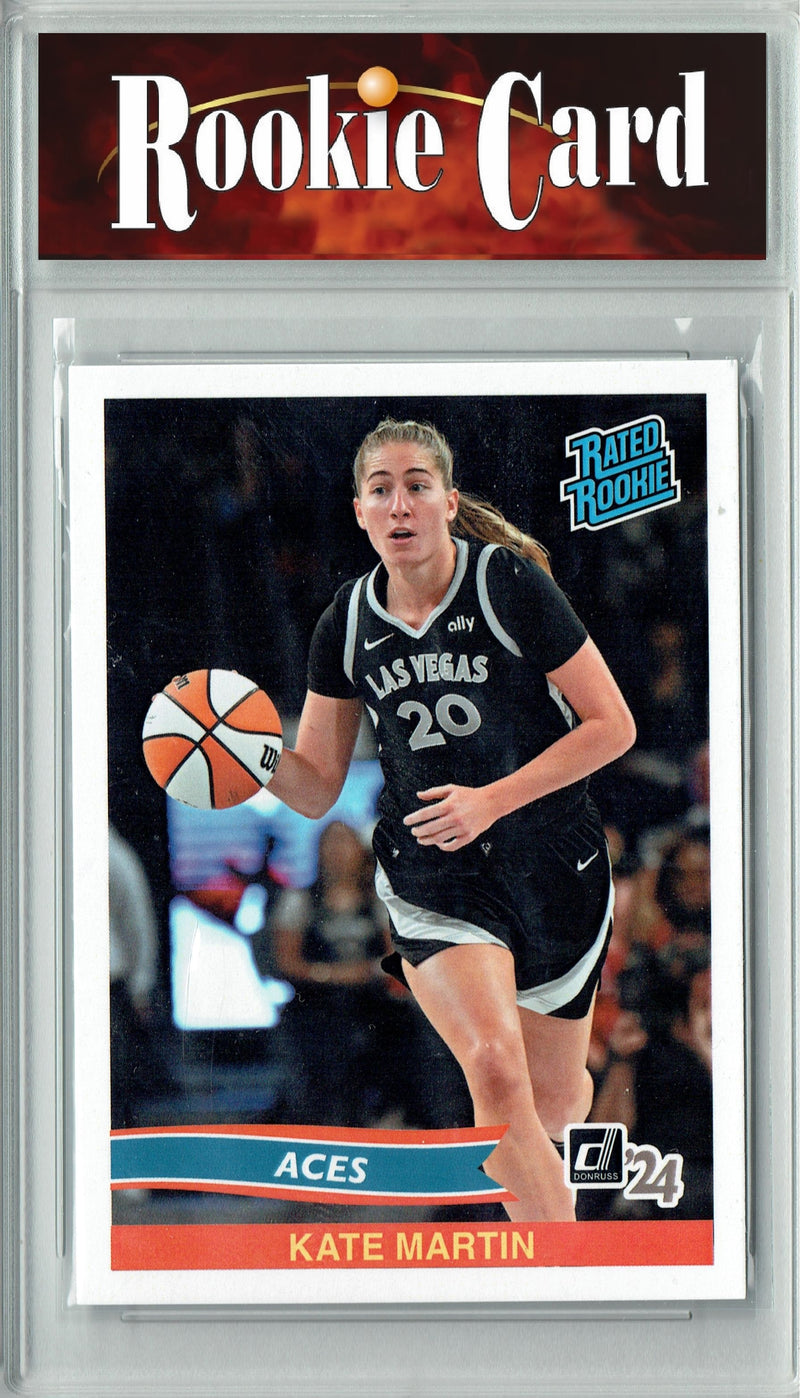 Certified Mint+ Kate Martin 2024 Panini Instant #RRR-11 Retro Rated Rookie Rookie Card Las Vegas Aces