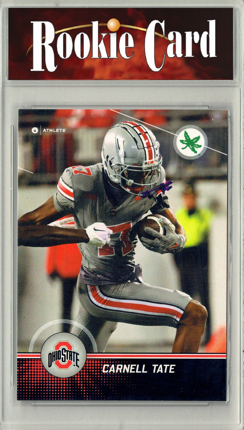 Certified Mint+ Carnell Tate 2025 ONIT #P-8 Buckeyes Rookie Card Ohio State