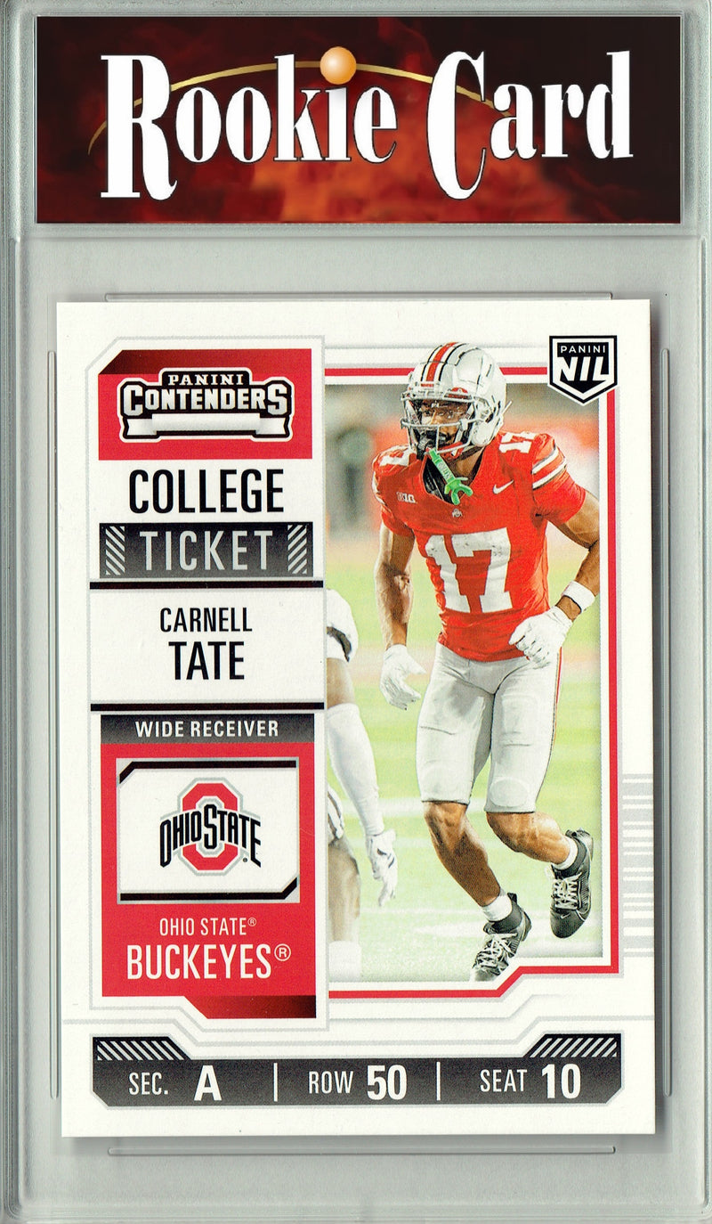 Certified Mint+ Carnell Tate 2024 Contenders #6 Rookie Card Ohio State