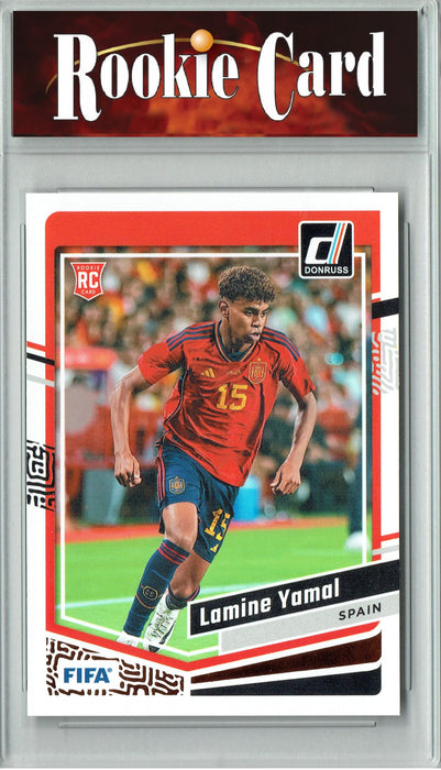 Certified Mint+ Lamine Yamal 2023-24 Donruss #54 Spain Rookie Card Spain