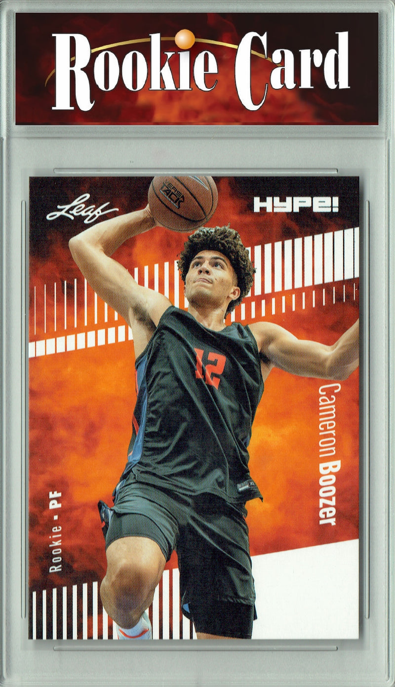 Certified Mint+ Cameron Boozer 2025 Leaf HYPE! #182 Only 5k Made Rookie Card NIL
