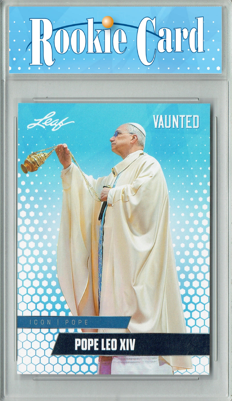 Certified Mint+ Pope Leo XIV 2025 Leaf Vaunted #V-05 Only 5k Made Rookie Card USA/Vatican