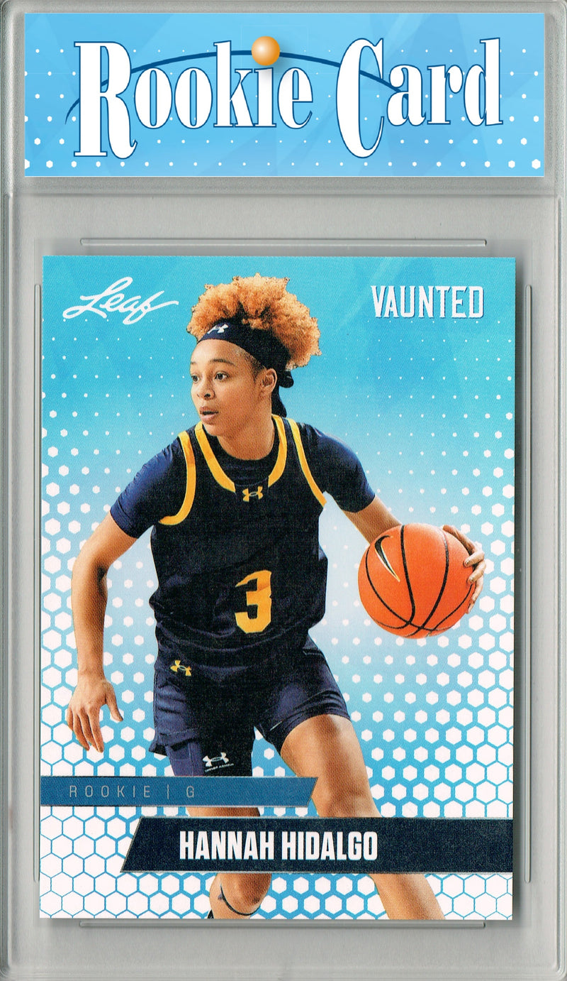 Certified Mint+ Hannah Hidalgo 2025 Leaf Vaunted #V-03 Only 5k Made Rookie Card NIL