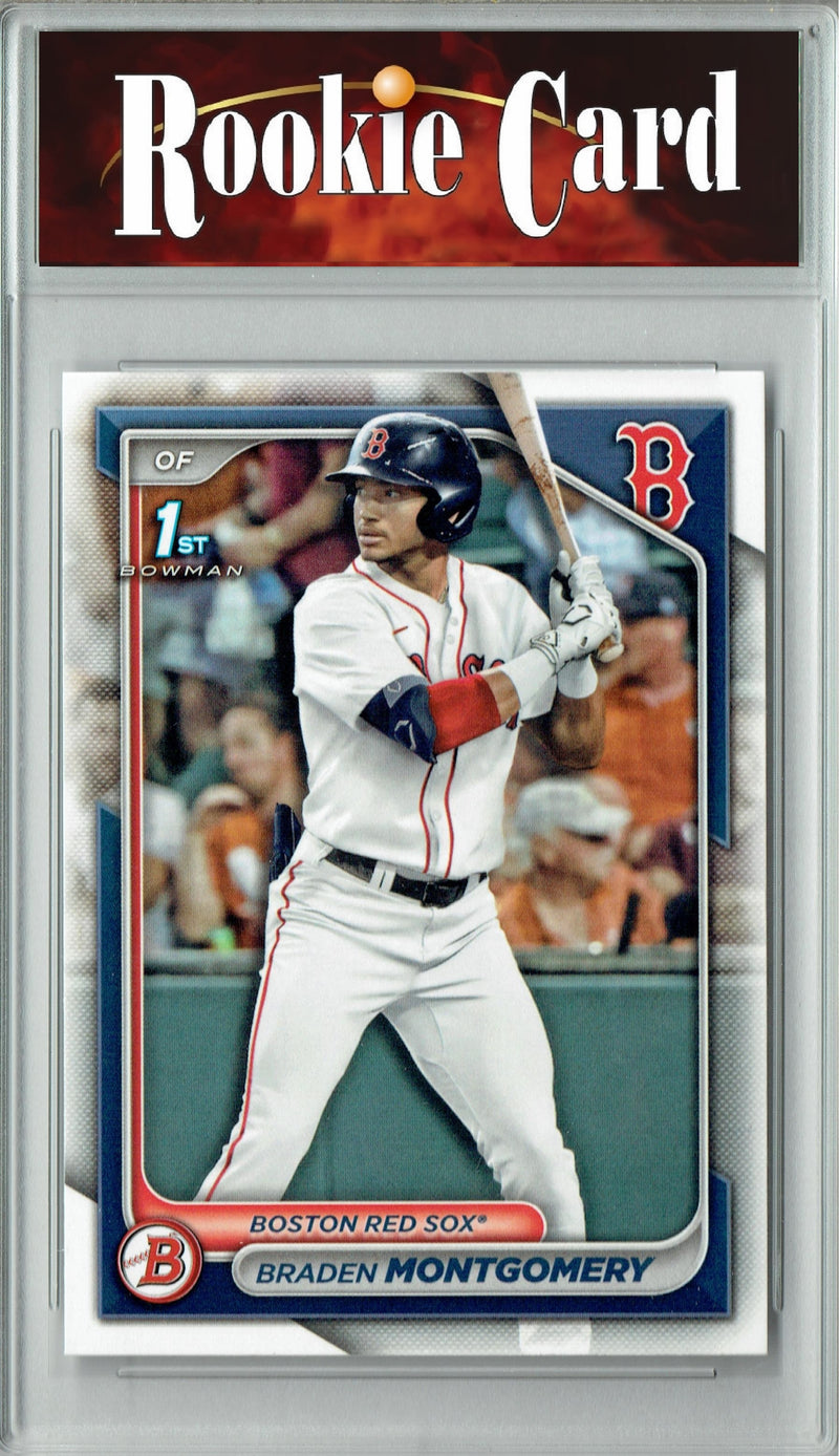 Certified Mint+ Braden Montgomery 2024 Bowman Draft #BD-58 Rookie Card Boston Red Sox