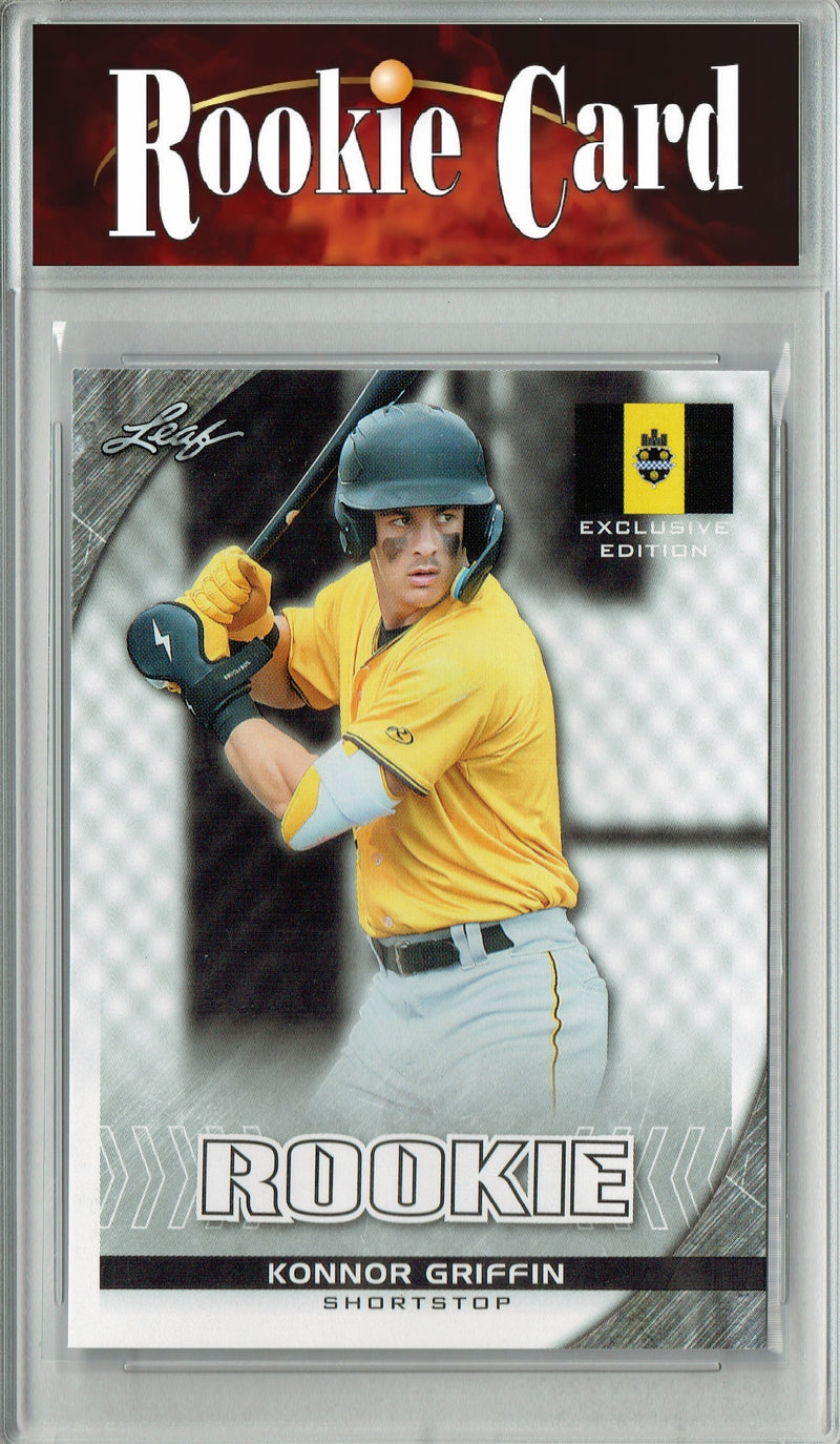 Certified Mint+ Konnor Griffin 2024 Leaf #FL-09 Top Prospect Rookie Card Pittsburgh Pirates