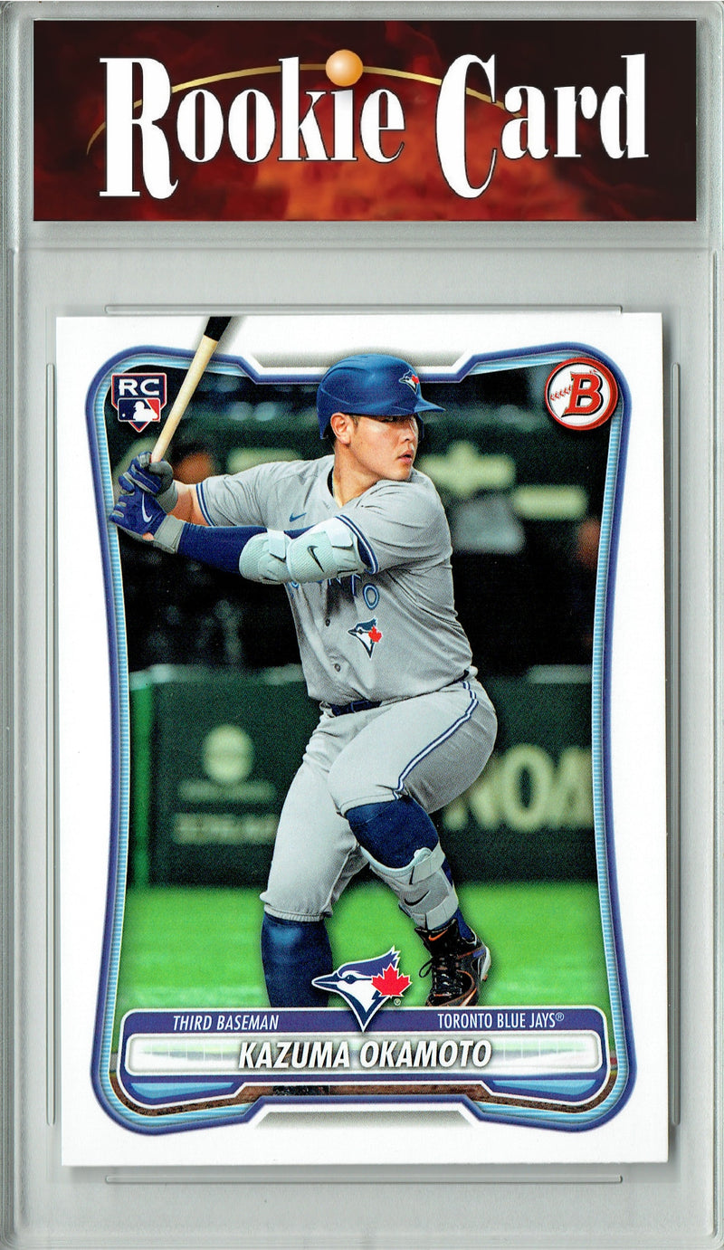 Kazuma Okamoto Rookie Card 2026 Bowman #28 Toronto Blue Jays Certified Mint+