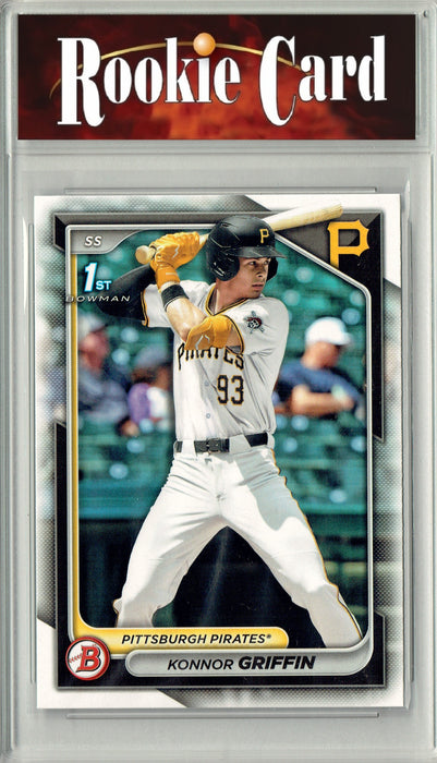 Certified Mint+ Konnor Griffin 2024 Bowman #BD-22 1st Bowman Rookie Card Pittsburgh Pirates