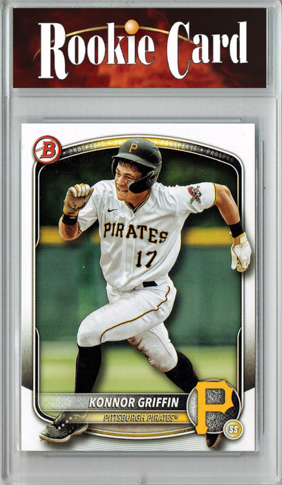 Certified Mint+ Konnor Griffin 2025 Bowman #BP-86 MLB #1 Prospect Rookie Card Pittsburgh Pirates