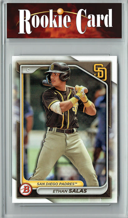 Certified Mint+ Ethan Salas 2024 Bowman #BP-102 San Diego Padres Rookie Card San Diego Padres